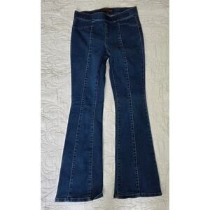 No Boundaries High Waisted Buttonless Flare Jeans Woman's Size 7-9